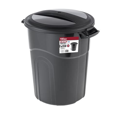 20 gallon trash can walmart|20 gallon plastic trash cans.